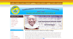Desktop Screenshot of khscollege.com