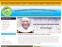 Tablet Screenshot of khscollege.com